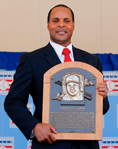 BARRY LARKIN:

National Baseball Hall Of Fame
(2012)