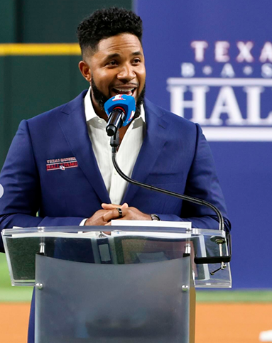 ELVIS ANDRUS: Texas Rangers Hall Of Fame
