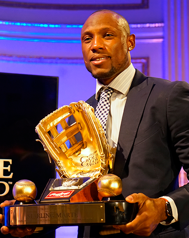 STARLING MARTE: 2x Gold Glove Winner, 2x All-Star